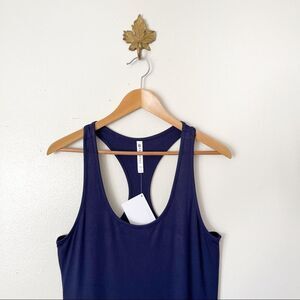 Fabletics Navy Blue Iliana Maxi Dress Size Small NWT racerback